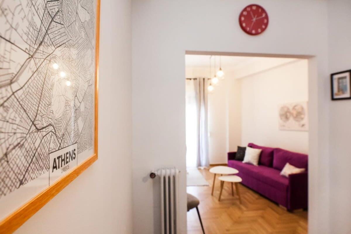 Contemporary Stylish Apartment Located Near Metaxourgeio Area أثينا المظهر الخارجي الصورة